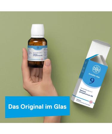 DHU Sch ßler Salt No. 9 Natrium Phosphoricum D12 - 420 Eco-Friendly Tablets for Metabolism Support - Original Formula - Buy Online on GoSupps.com