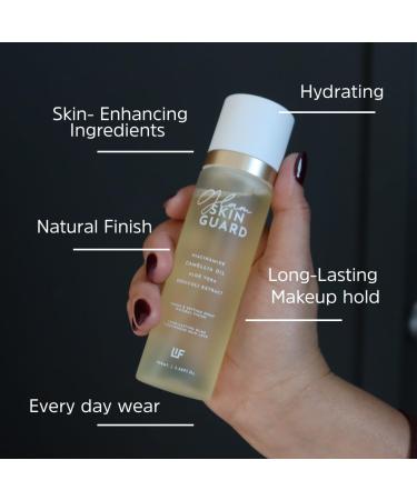 LIF Cosmetics Glam Skin Guard Hydrating Makeup Setting Spray with Aloe Niacinamide & Broccoli Extract | Lightweight Radiance-Boosting & Skin-Caring Mist - Buy Online on GoSupps.com