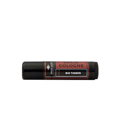 MNSC Big Timber Naturally Better Solid Cologne - Handcrafted in USA Travel-Friendly Cruelty Free Hypoallergenic All-Natural Plant-Derived