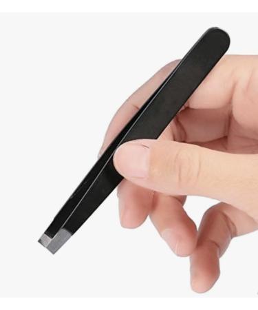 Black Stainless Steel Tweezers | Facial Hair Removal .. hair and beauty - Buy Online on GoSupps.com
