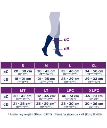 JOBST for Men Knee High Compression Stockings | Extra Firm 20-30 mmHg | All Day Comfort for Men - Buy Online on GoSupps.com