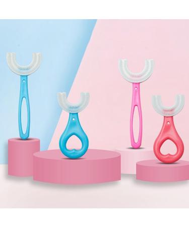 Ergonomic Silicone Toothbrush Cute Safe Washable & Whole Mouth Cleaning | Ideal for Gentle Teeth Massage - Buy Online on GoSupps.com