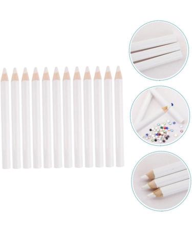 DOITOOL 48 Pcs Nail Point Drill Pencil Nail Dotting Pen Gems Picking Pen Nail Art Gems Diy Nail Art Gems Picker Pen Wax Pencil Nail Point Pen Crayons White Nail Sticker Drill Manicure Wood - Buy Online on GoSupps.com