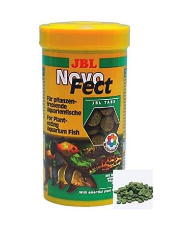 JBL NovoFect 30247 Complete food for herbivorous aquarium fish tablets 100 ml NovoFect 100 ml (1 pack)