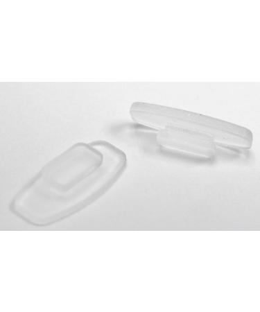 High quality soft silicone nose pads rectangular insert nose pads - 11 mm 3 pairs 5 pairs or 10 pairs - size 10.4 mm x 6 mm for sunglasses glasses of 10 paires - Buy Online on GoSupps.com