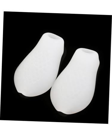 Healvian Foot Protectors - Toe Straightener & Bunion Protector (Pair) - White - Nursing Cover - Orthotic Care - Hammer Toe Straightener - P04 - Buy Online on GoSupps.com