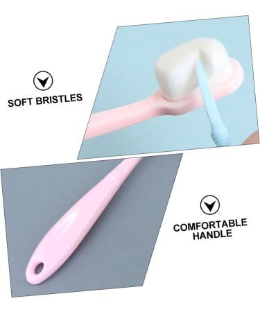 TOVINANNA 2-Piece Baby Toothbrush Set | Ideal Infant Baby Shower Gift | Gentle Tooth Cleaning Brushes - Buy Online on GoSupps.com