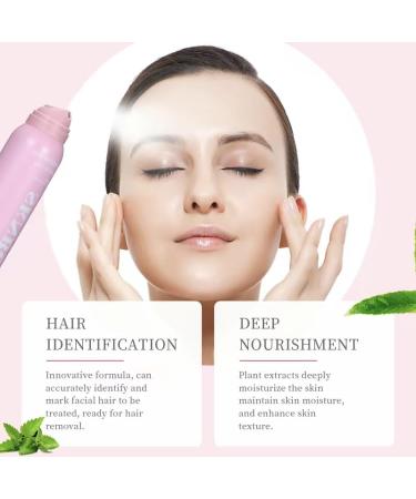 Hair Identifier Aerosol Spray for Peach Fuzz - All Skin Types Grooming Set | Women's Shaving Powder Spray - Buy Online on GoSupps.com