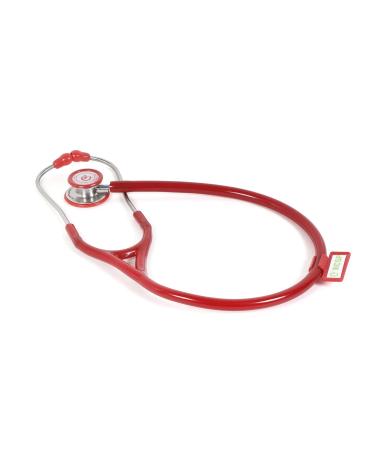 Lightweight Red Stethoscope for Doctors Nurses & Students | Professional Medical & Cardiology Use - Buy Online on GoSupps.com