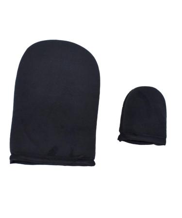 OHPHCALL 2pcs Self Tanning Mitts Back Applicator Sun Tanning Gloves Uv Gloves for Women Girls Ladies