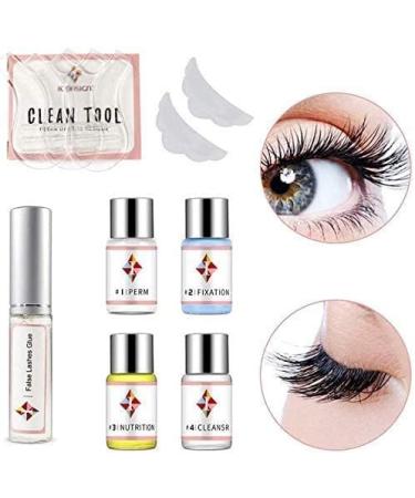 Professional Lash Lift Kit Eyelash Perm Kit Lash Curling Lash Lifting Kit Semi-Permanent Curling Perming Wave Suitable For Home and Salon Use - Buy Online on GoSupps.com