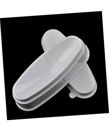 Outils Manucure Contenant De Poudre Tremper Outil De Nail Art Accessoires Ongle Blanche moyen blanc - Buy Online on GoSupps.com