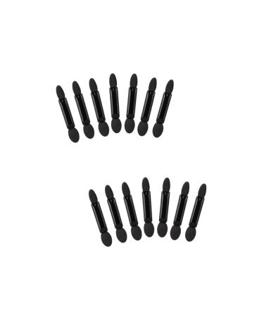 PLAFOPE 100 Pcs Eye Shadow Applicator Brush Eyeshadow Women Eyeshadow Brush Eyeshadow Brush Kit Black