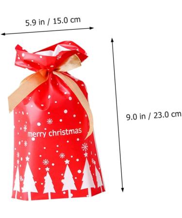 SKISUNO Candy Bag 30pcs Christmas Bag Biscuit Bag Candy Tote Bags Suger Bag Candy Bags European Style Packing Bag - Buy Online on GoSupps.com