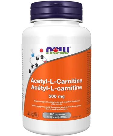 NOW Nac Extra Strength Tablets 1000mg 120 Count & Acetyl L-Carnitine 500mg 100 vcaps - Buy Online on GoSupps.com