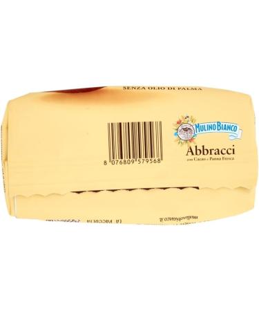  Italian Gourmet E.R. Italian Gourmet Biscuits Abbracci 12 x 350 g | Cocoa Dough Mix and Cream Dough | Ideal for Breakfast and Coffee | Palm Oil Free | Family Supplies + Italian Gourmet - Buy Online on GoSupps.com