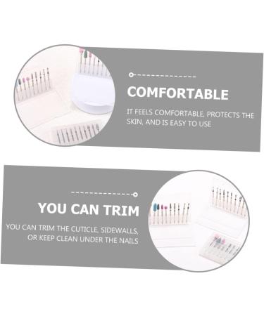 Ipetboom 3 Sets Nail Polisher Gel Manicure Kit Manicure Head Accessory Power Tool Nail Bit Electric Nail File Manicure Polishing Accessory Major Edge Alloy Tungsten Steel - Buy Online on GoSupps.com