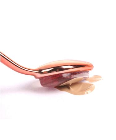 Professional Foundation Brush | Flower Child by Roopali Beauty | Soft Silicone Applicator for Liquid & Cream Cosmetics | Travel-Friendly & Easy to Clean - Buy Online on GoSupps.com