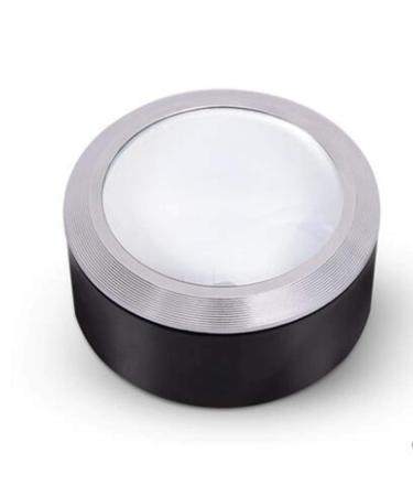 5 Times Cylinder 3 LED Lights K9 Optical Glass Lens Reading Magnifying Glass Desktop Crafts Wenzhen Mirror