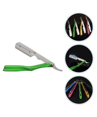 Manual Razor Holder & Beard Shaver Blades - Convenient Barber Supplies for Home Shaving - Buy Online on GoSupps.com