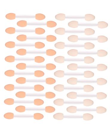 CANIGHT 30pcs Eyeshadow Brush Eyeshadow Blending Brush Makeup Eyeshadow White