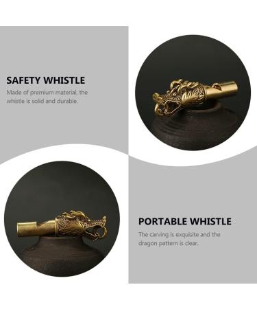 NUOBESTY Dragon Whistle Brass Emergency Survival Keychain 2pcs - Buy Online on GoSupps.com