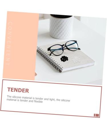 Osaladi 72 Pairs Anti-Slip Earring Covers & Holder for Glasses - Silicone Bracket Black & White - Perfect for Adults - Buy Online on GoSupps.com