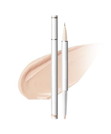 2-in-1 Illuminating and Lightening Pencil for the Eyes Double Ended Cosmetic Pen Long Hold Illuminating Pencil Under Eye Liner For Festive Face Makeup Women Beauty Mature Skin