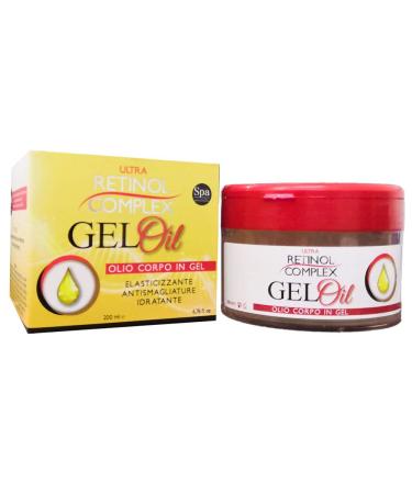 MILUET Body oil made of elastic gel with moisturizing ultralaretinol complex ideal for dry skin regenerates