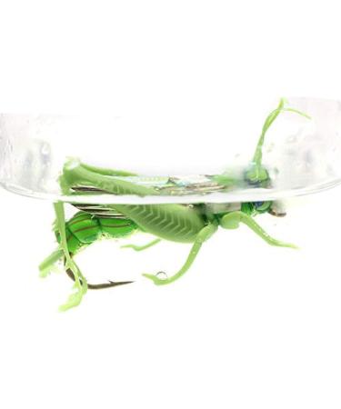 YZD Realistic Fly Grasshopper Series - Large Green 4pcs | High-Quality Fishing Lures - Buy Online on GoSupps.com