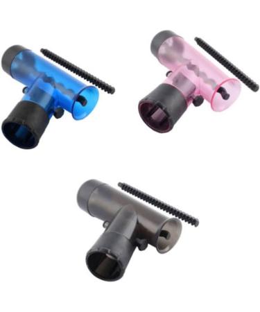 FOMIYES Hair Dryer Spiral Curl Rollers Rod Curls Hair Perm Rods Dryer Mouth Cover Curlers Roll Curly 21.5*16*6.3cm Blue - Buy Online on GoSupps.com