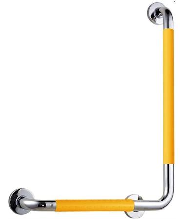 Grab Bars for Bathtubs and Showers Stainless Steel L Type Grab Rail Bathroom Handrail Safety Support Grab Bar with Anti-Slip Grip for Bath