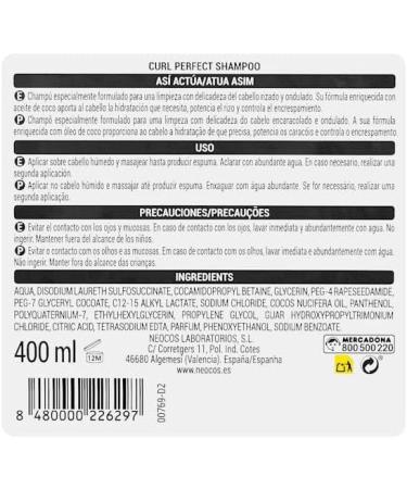  Deliplus Shampoo + Mask with Rinse + Leave-In Mask | Curl Perfect Deliplus Pack for Curly Hair | 400 + 400 + 200 ml - Buy Online on GoSupps.com
