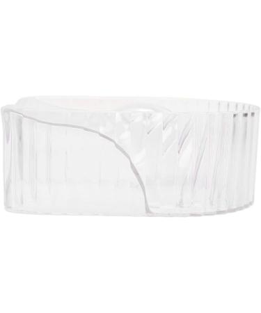 Acrylic Soften Dead Skin Clean Nail Manicure Wash Soaker Tray Nail Art Hand Wash Remover Soak Bowl Hand Soaking Bowl for Beauty Salon (Transparent) - Buy Online on GoSupps.com