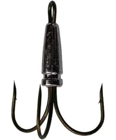 Snagging Weighted Treble Fishing Hooks 2pcs/Pack - 5 Sizes Available, 0.7oz to 2.8oz, 14/0 - High Quality Hooks for Effective Fishing - Buy Online on GoSupps.com