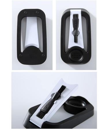 Electric Razor Holder | Foldable Shaver Storage Stand with Drain Holes - Home Bathroom Organizer for Men - Buy Online on GoSupps.com