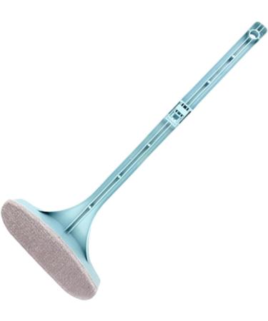 Virtcooy Glass Cleaning Brush - Glass Cleaning Scraper | Wet and Dry Dual Use Window Floor Wash Brush Mesh Screen Cleaner for Walls Counters Sofa Blue - Buy Online on GoSupps.com
