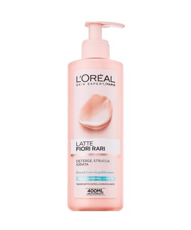 L'Oréal Paris Fleurs Rares Cleansing Milk for Normal to Combination Skin - 400 ml