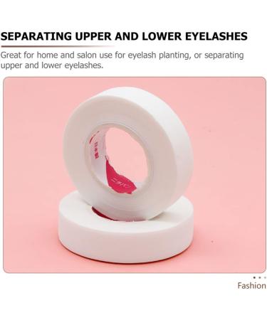 Beavorty 6Rolls eyelash tape lash tech accessories Women Lashes Tape adhesive lash tapes Under Eye tape Adhesive Fabric lash Tap eye beauty tools Polyolefin film Eye patch white sensitive 5x1.2cm White - Buy Online on GoSupps.com