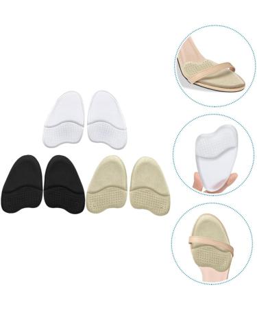 NOLITOY 6 Pairs Forefoot Cushion Pads for Women Gel Shoe Inserts & Foam Insole for Heels | Comfortable High Heel Accessories & Dragonfly Hair Clips - Buy Online on GoSupps.com