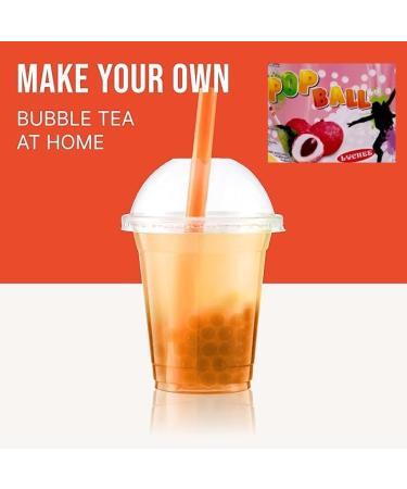 Damsouq Pinshan Pop Balls - Litschi Flavor Bubble Tea Balls (950g) | Make Your Own Boba Drink - International Shipping Available! - Buy Online on GoSupps.com