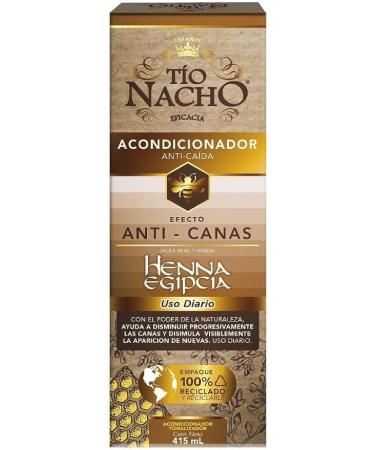 Tio - Nacho Efecto Anti-Canas | Anti-Hair Fall Conditioner with Egyptian Henna 14.03 Fl Oz - Shop Now for International Shipping - Buy Online on GoSupps.com