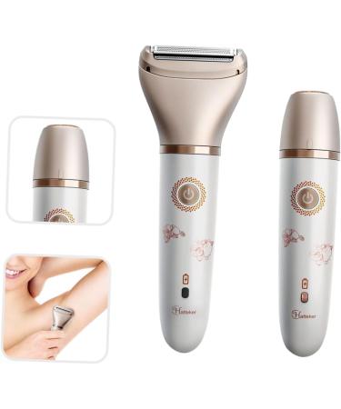 Beavorty 3-Piece Women's Trimmer Set - 2 in 1 Bikini & Armpit Hair Removal Clipper Shower Gel Included - Optimal Hair Removal Device for Smooth Skin - Buy Online on GoSupps.com