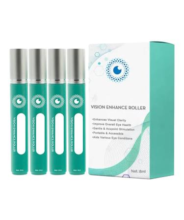 Medilisk Vision Enhance Roller Vision Enhance Roller Medilisk Eye Massage Roller Alleviates Eye Strain Relieve Eye Strain Enhances Visual Clarity (4PCS)