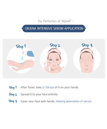 Orjena Hydra Soothing Intensive Facial Serum | K-Beauty Korean Skin Care for Glowing Skin - Buy Online on GoSupps.com
