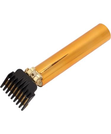 Qukaim T Blade Trimmer Electric Hair Clipper Beard Trimmer T-Blade Cordless Edger with 4 Guide Combs Stainless Steel Blades Golden for Men - Buy Online on GoSupps.com