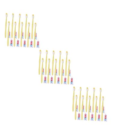 Homsfou 30 pcs travel toothbrush and toothpaste toothbrush in travel size toothbrush set in travel size hotel toothbrush disposable toothbrush toothpaste travel toothbrush set hotel supplies VIP travel 1 piece (1 Pack) as shown x 3 pieces