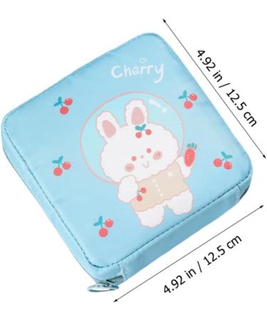 Healeeved 8 Stk Aunt's Towel-Keeping Bag for Teen Girls | Period Pockets Small Tie Pocket 600D Oxford Fabric 4 Colors - 12.5x12.5cm - Buy Online on GoSupps.com