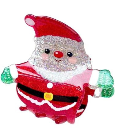 hgnxa Christmas Style Santa/Tree/Snowflake/Shoes/Snowman Pattern Hair Claw Delicate Ladies Taking Photo Braids Hair Claw - Buy Online on GoSupps.com