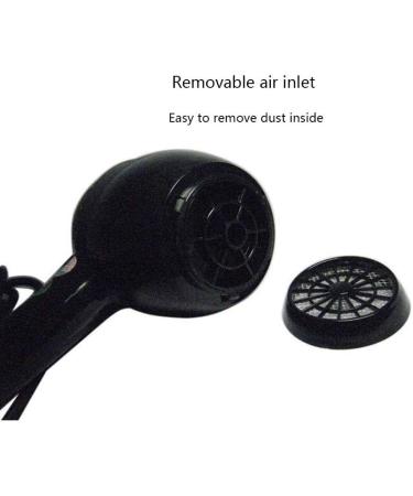 Hair Dryer Professional Ionic Hairdryer 2100W Salon Fast Blow Dryers 3 Heat 2 Speed Settings Low Noise Powerful AC Motor Fast Drying with Nozzle 3.0m Long Cable for Home and Salon Men and Women Small - Buy Online on GoSupps.com